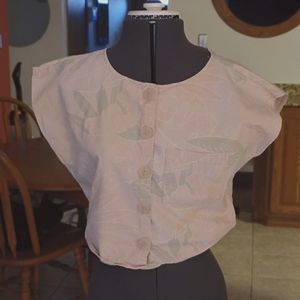 California Shipment Top Short-Waisted